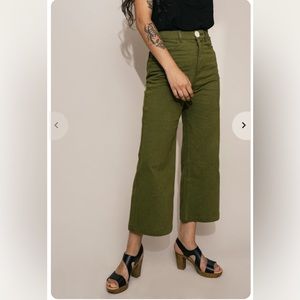 Whimsy and Row Flora Pant in Olive